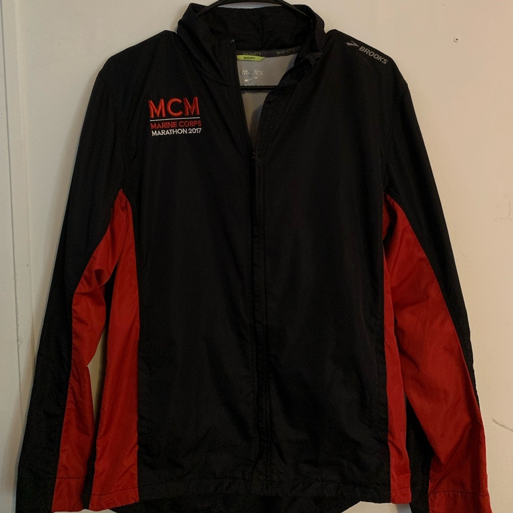 Brooks MCM Windbreaker Track Jacket